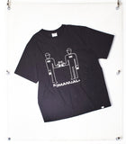 NOMANUAL(ノーマニュアル) REPAIRMAN T-SHIRT - BLACK