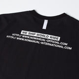 NOMANUAL(ノーマニュアル) REPAIRMAN T-SHIRT - BLACK