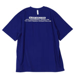 NOMANUAL(ノーマニュアル) REPAIRMAN T-SHIRT - BLUE