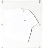 NOMANUAL(ノーマニュアル) NM PATCH LOGO T-SHIRT - WHITE