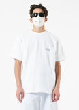 NOMANUAL(ノーマニュアル) NM PATCH LOGO T-SHIRT - WHITE