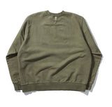 NOMANUAL(ノーマニュアル) S.LOGO SWEATSHIRT - KHAKI