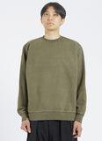 NOMANUAL(ノーマニュアル) S.LOGO SWEATSHIRT - KHAKI