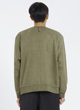 NOMANUAL(ノーマニュアル) S.LOGO SWEATSHIRT - KHAKI