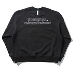 NOMANUAL(ノーマニュアル) ANGEL SWEATSHIRT - BLACK