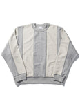 NOMANUAL(ノーマニュアル) INSIDE-OUT SWEATSHIRT - MELANGE