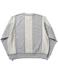 NOMANUAL(ノーマニュアル) INSIDE-OUT SWEATSHIRT - MELANGE