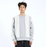 NOMANUAL(ノーマニュアル) INSIDE-OUT SWEATSHIRT - MELANGE