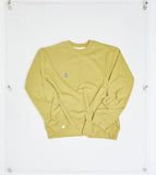 NOMANUAL(ノーマニュアル) SUBWAY REFLECTIVE SWEATSHIRT - MUSTARD