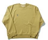 NOMANUAL(ノーマニュアル) SUBWAY REFLECTIVE SWEATSHIRT - MUSTARD