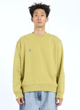 NOMANUAL(ノーマニュアル) SUBWAY REFLECTIVE SWEATSHIRT - MUSTARD