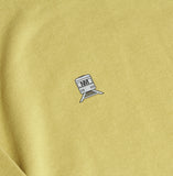 NOMANUAL(ノーマニュアル) SUBWAY REFLECTIVE SWEATSHIRT - MUSTARD