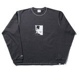 NOMANUAL(ノーマニュアル) TKO LONG SLEEVE TEE - DARK GREY