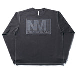 NOMANUAL(ノーマニュアル) TKO LONG SLEEVE TEE - DARK GREY