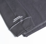 NOMANUAL(ノーマニュアル) TKO LONG SLEEVE TEE - DARK GREY