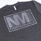 NOMANUAL(ノーマニュアル) TKO LONG SLEEVE TEE - DARK GREY