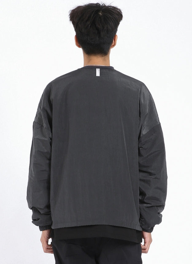 NOMANUAL(ノーマニュアル) NM WARM UP TOP - DARK GREY