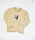 NOMANUAL(ノーマニュアル) TKO LONG SLEEVE TEE - CAMEL