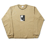 NOMANUAL(ノーマニュアル) TKO LONG SLEEVE TEE - CAMEL