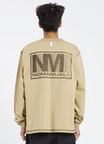 NOMANUAL(ノーマニュアル) TKO LONG SLEEVE TEE - CAMEL