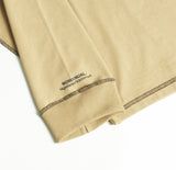 NOMANUAL(ノーマニュアル) TKO LONG SLEEVE TEE - CAMEL