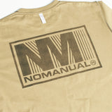 NOMANUAL(ノーマニュアル) TKO LONG SLEEVE TEE - CAMEL