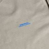 NOMANUAL(ノーマニュアル) REVERSED TM LONG SLEEVE TEE - KHAKI GREY
