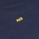 NOMANUAL(ノーマニュアル) WARNING LONG SLEEVE TEE - NAVY