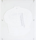 NOMANUAL(ノーマニュアル) HIDDEN LOGO SHIRT - WHITE