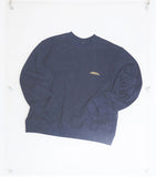 NOMANUAL(ノーマニュアル) S.TM LOGO SWEATSHIRT - NAVY