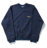 NOMANUAL(ノーマニュアル) S.TM LOGO SWEATSHIRT - NAVY