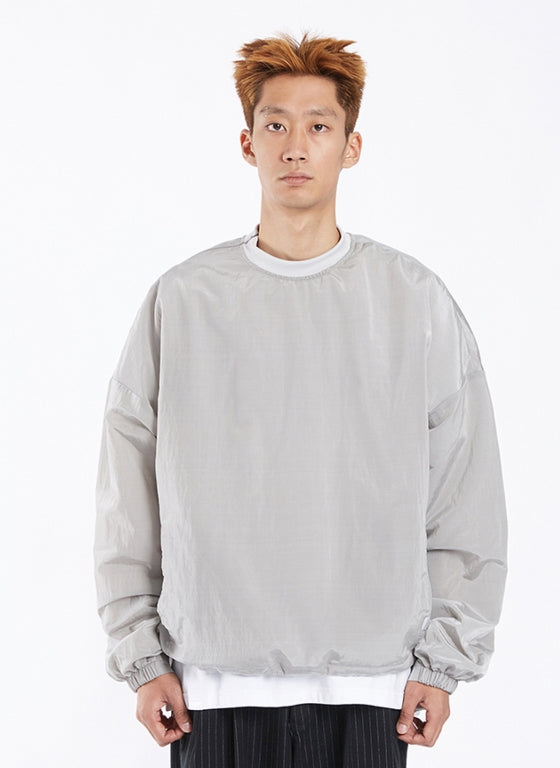 NOMANUAL(ノーマニュアル) TM' WARM UP TOP - LIGHT GREY