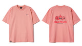 ダブルユーブイプロジェクト(WV PROJECT) Couch SHORT SLEEVE T-SHIRT CORAL SYST7377