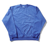 NOMANUAL(ノーマニュアル) REVERSED TM LOGO SWEATSHIRT - BLUE