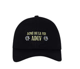 アクメドラビ(acme' de la vie) DAISY BALL CAP BLACK