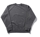 NOMANUAL(ノーマニュアル) REVERSED TM LOGO SWEATSHIRT - CHACOAL