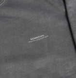 NOMANUAL(ノーマニュアル) REVERSED TM LOGO SWEATSHIRT - CHACOAL