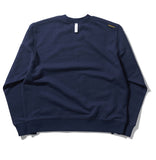 NOMANUAL(ノーマニュアル) NEW WORLD SWEATSHIRT - NAVY