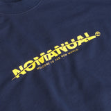 NOMANUAL(ノーマニュアル) NEW WORLD SWEATSHIRT - NAVY