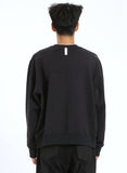 NOMANUAL(ノーマニュアル) NEW WORLD SWEATSHIRT - BLACK