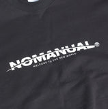 NOMANUAL(ノーマニュアル) NEW WORLD SWEATSHIRT - BLACK