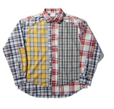 NOMANUAL(ノーマニュアル) ROUGH CHECK SHIRT - TYPE II