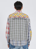 NOMANUAL(ノーマニュアル) ROUGH CHECK SHIRT - TYPE II