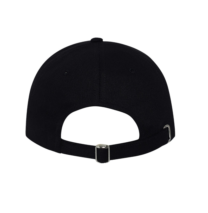 アクメドラビ(acme' de la vie)  OUTLINE LOGO BALL CAP BLACK