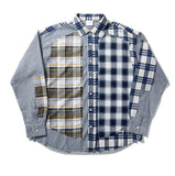 NOMANUAL(ノーマニュアル) ROUGH CHECK SHIRT - TYPE I