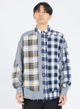 NOMANUAL(ノーマニュアル) ROUGH CHECK SHIRT - TYPE I