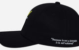 アクメドラビ(acme' de la vie)  SUCCESS V LOGO BALL CAP BLACK