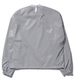 NOMANUAL(ノーマニュアル) LOGO PATCHED WARM-UP TOP - REFLECTIVE