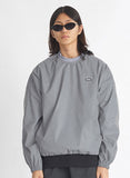 NOMANUAL(ノーマニュアル) LOGO PATCHED WARM-UP TOP - REFLECTIVE