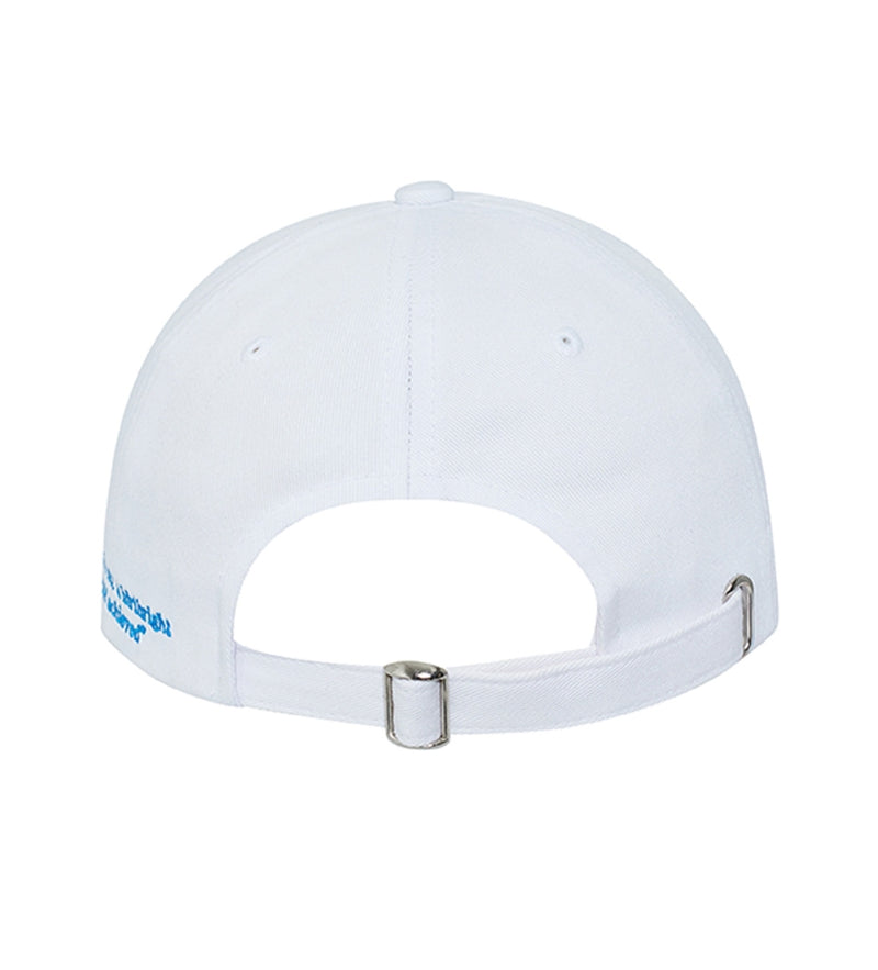 アクメドラビ(acme' de la vie)  SUCCESS V LOGO BALL CAP WHITE